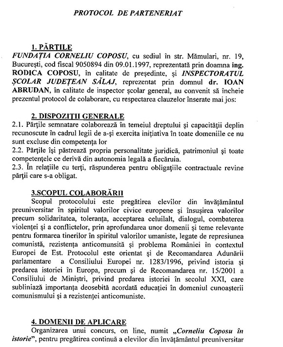 Protocol de Colaborare cu Inspectoratul Judeţean Sălaj